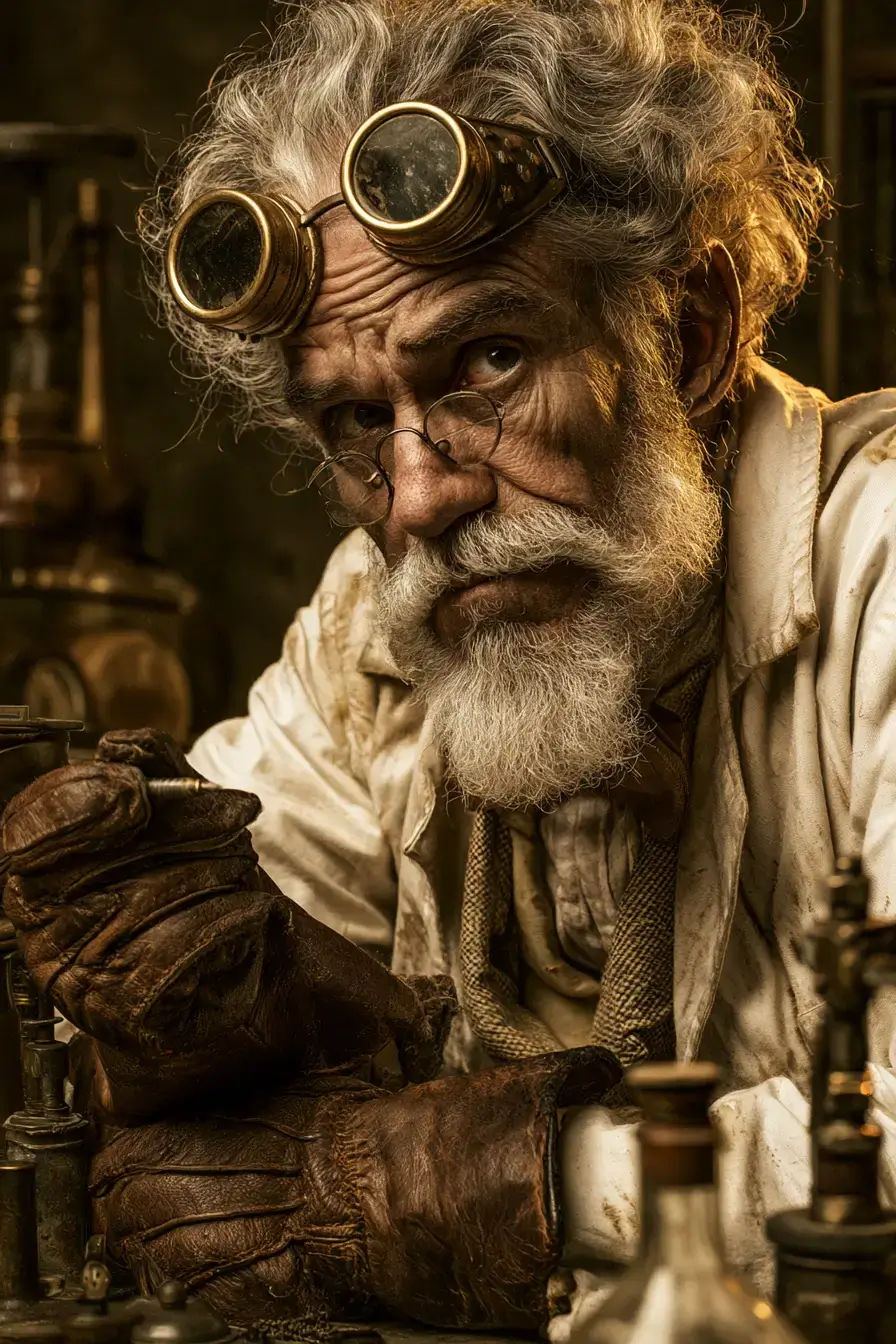 27 Spooky Mad Scientist Costume Ideas for an Unforgettable Night 6 classic vintage scientist style 1
