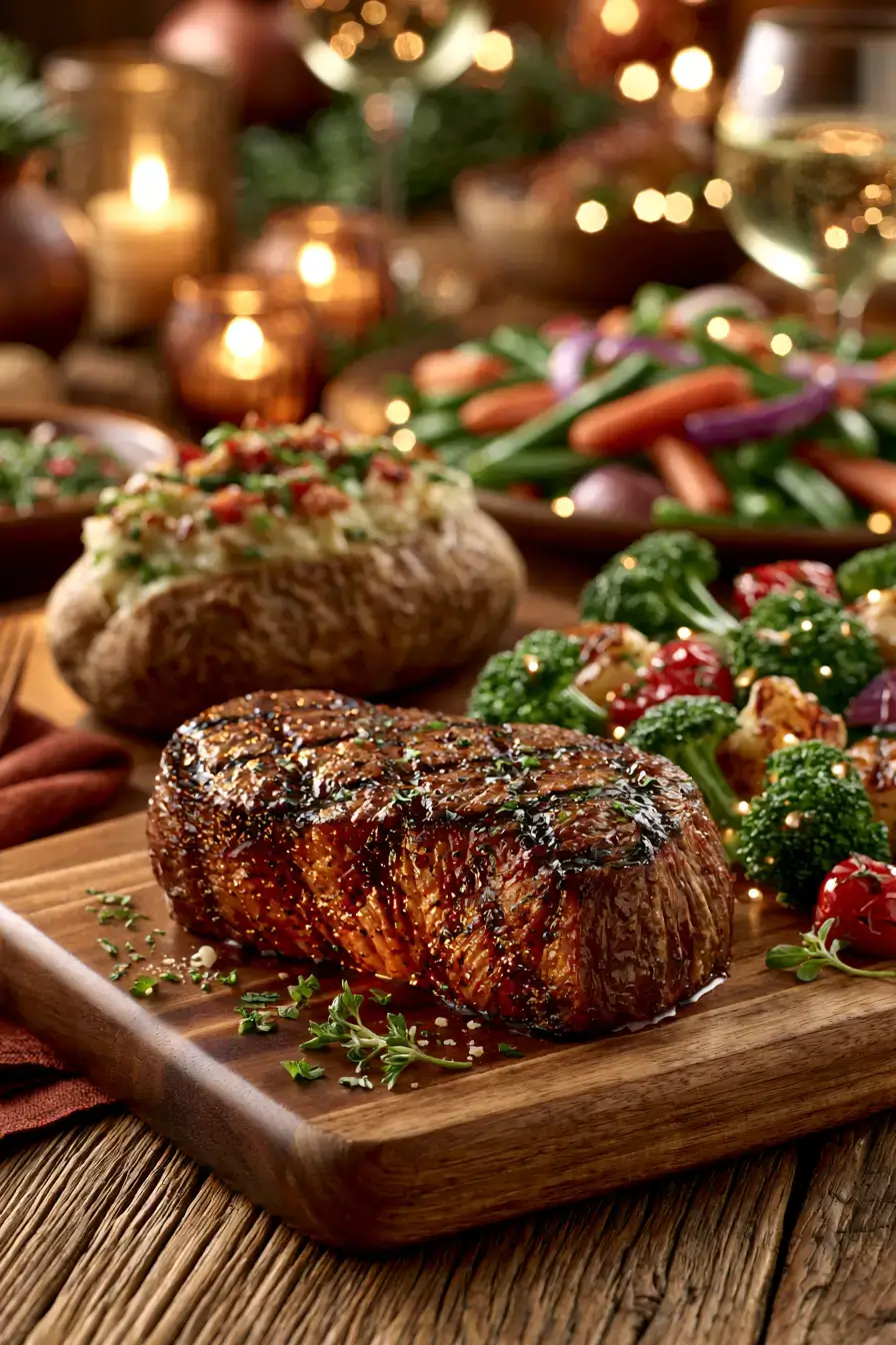 27 Romantic Dinner Ideas for the Perfect Candlelit Evening 6 outback steakhouse inspired romantic supper 1