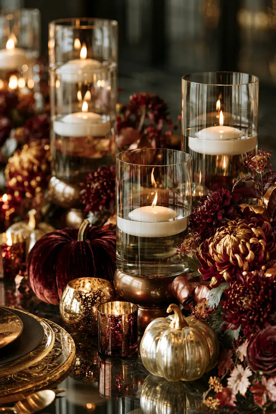 27 Beautiful Fall Wedding Centerpieces to Inspire Your Big Day 7 amazon seasonal wedding ideas 1
