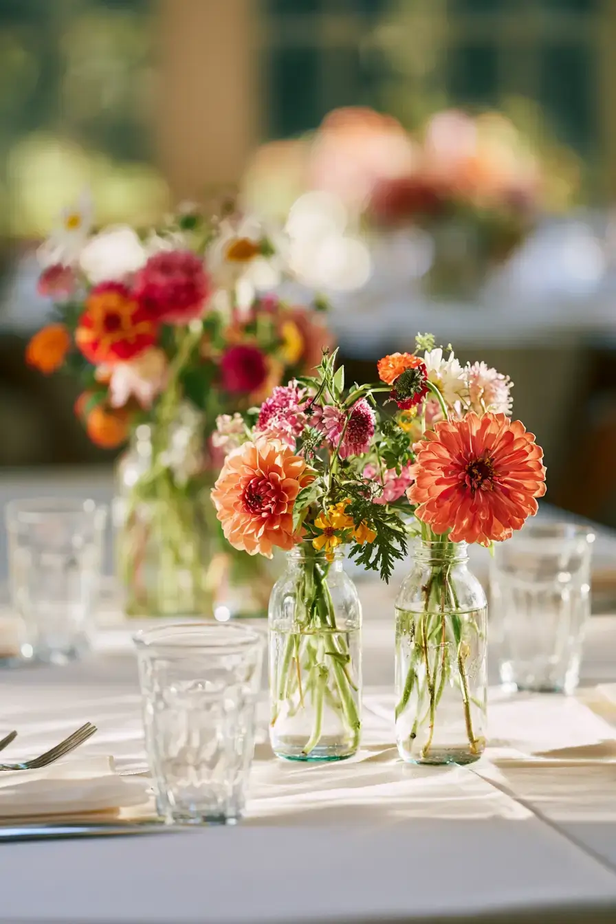 27 Bud Vase Wedding Centerpiece Ideas for Elegant Receptions 7 target wedding vase collection 1