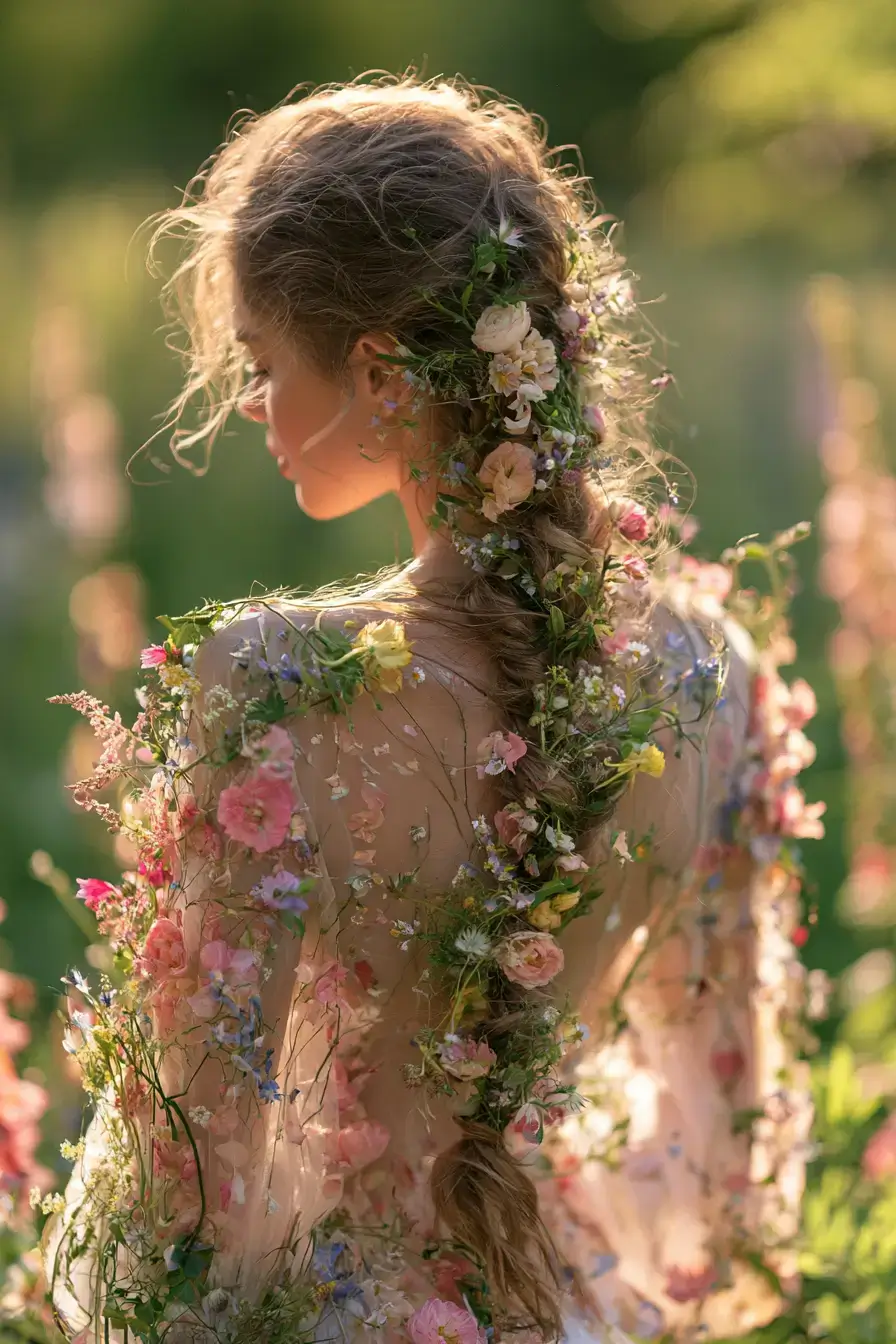 8 bloom filled bridal braids 1