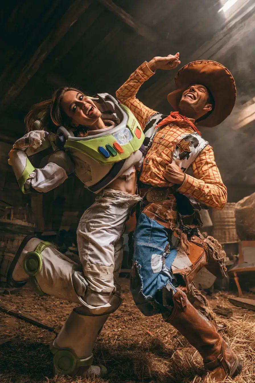 8 buzz woody couple costumes 1