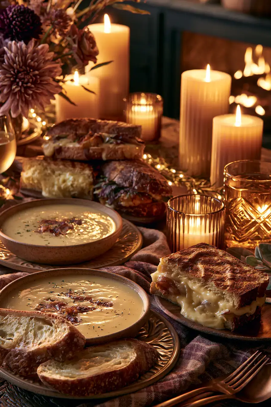 27 Romantic Dinner Ideas for the Perfect Candlelit Evening 8 panera bread inspired comfort date 1