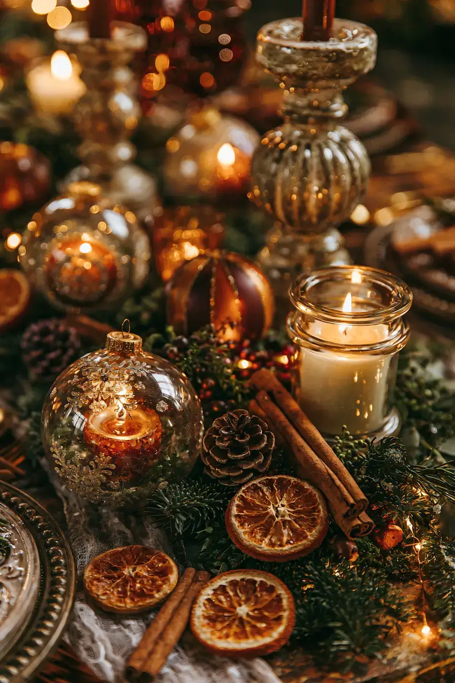 8 personalized holiday table decorations 1