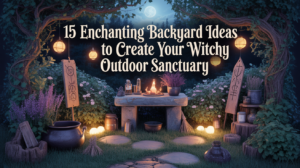 15 Enchanting Backyard Ideas to Create Your Witchy Outdoor Sanctuary