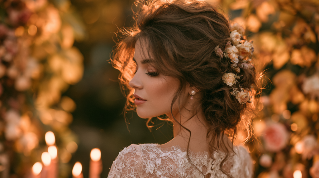 27 Dreamy Autumn Wedding Hairstyles For A Beautiful Bride 0 3 8 1