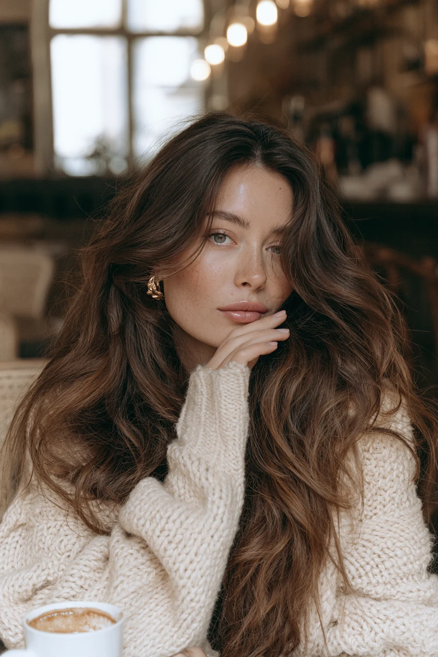 27 Cozy Hairstyles For Comfy Chic Style 1 dreamy beach wave beauty 1