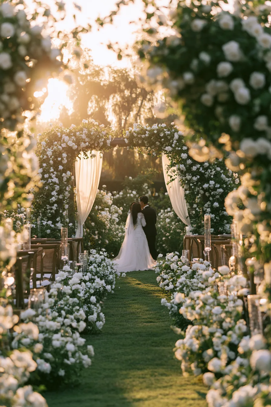 27 Modern Morning Wedding Ideas 1 enchanting sunrise ceremony 1