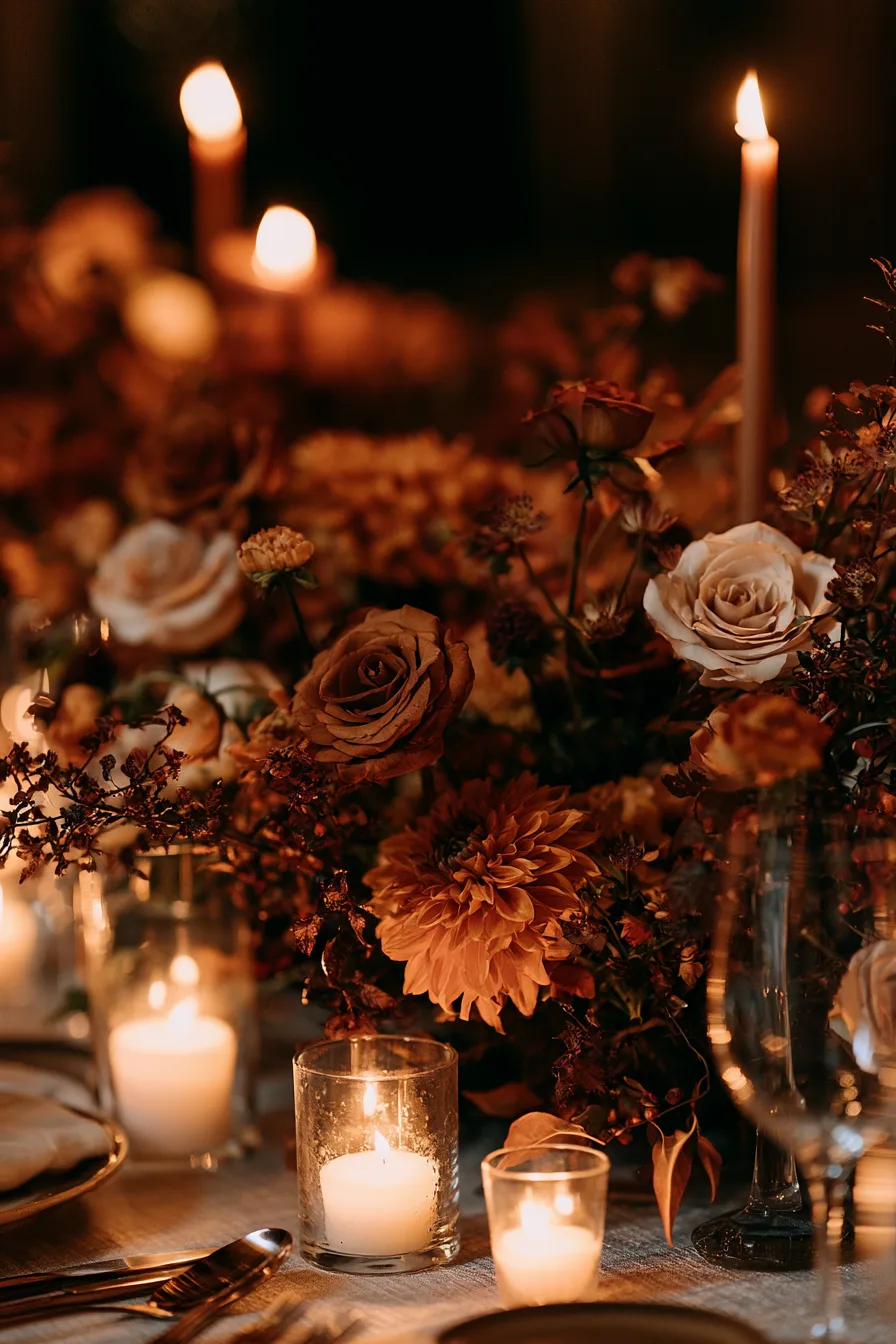 27 Vibrant Fall Wedding Flowers 11 copper bloom autumn elegance 1