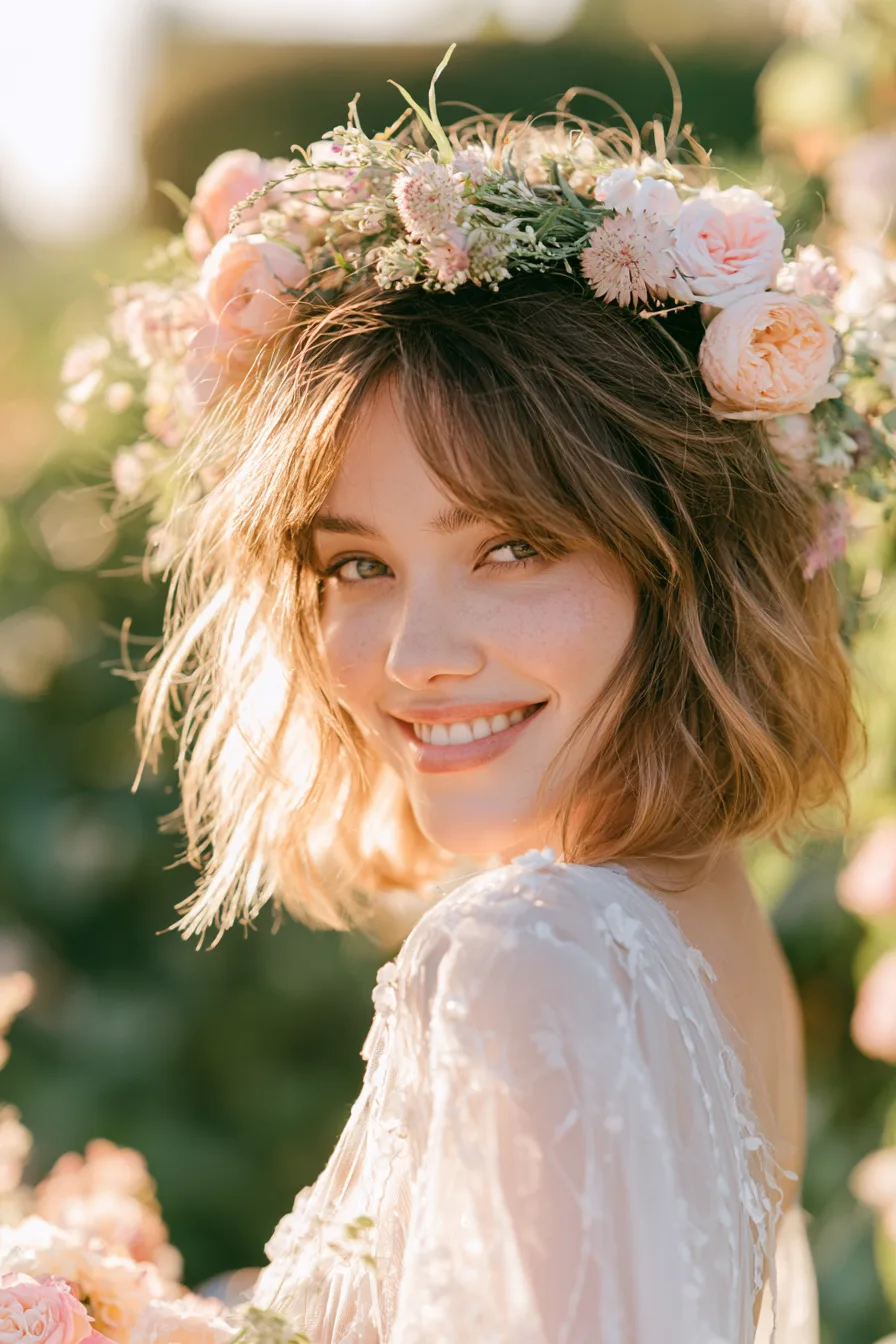 11 enchanted floral crown style 1