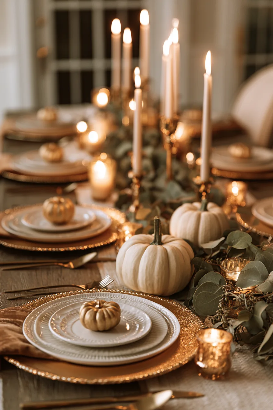 11 golden autumn birthday table 1