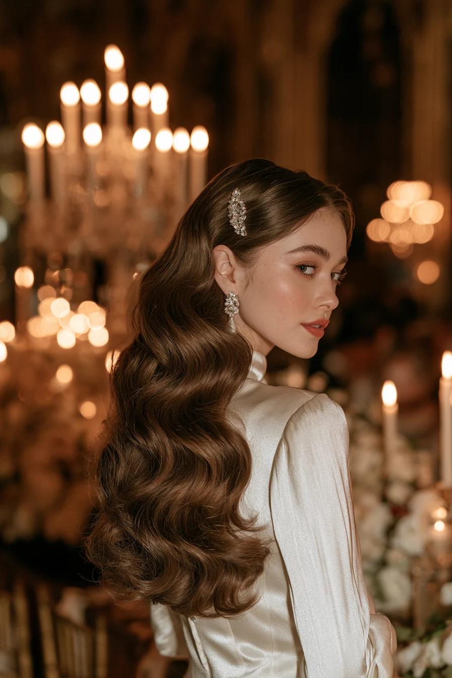 13 glamorous one shoulder waves