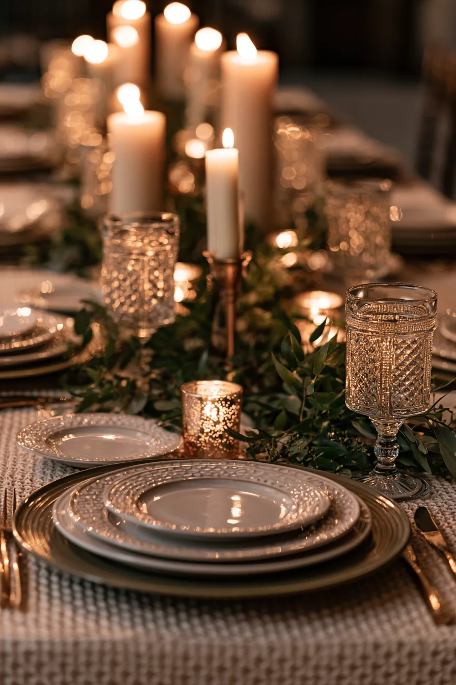 27 Cozy Winter Wedding Ideas For Dream Weddings 13 pottery barn winter tables 1