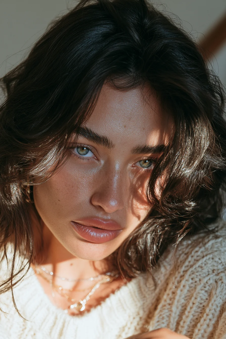 27 Cozy Hairstyles For Comfy Chic Style 15 cascading face framing waves 1