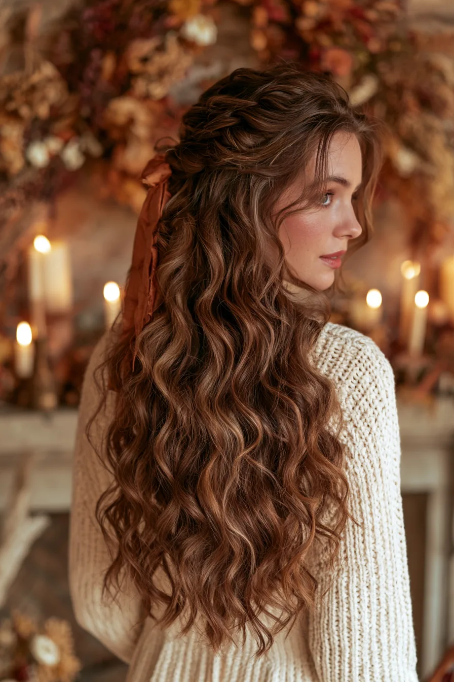 15 dreamy thanksgiving wave updo 1