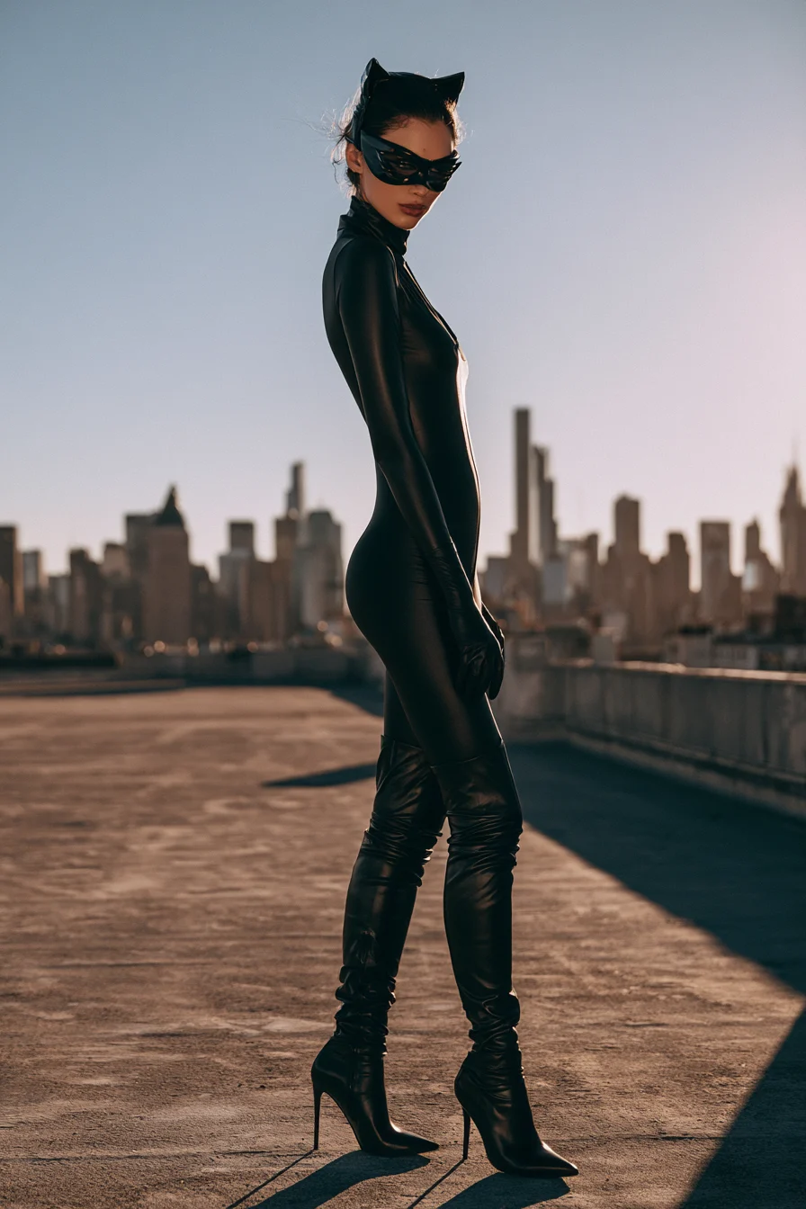 27 Black Halloween Costumes For A Spooky Look 18 iconic catwoman halloween fashion 1