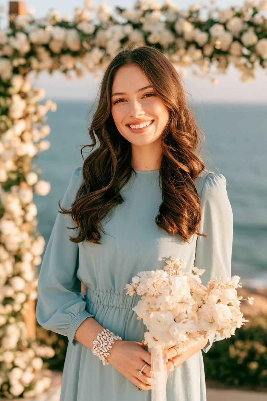 19 carefree textured wedding waves