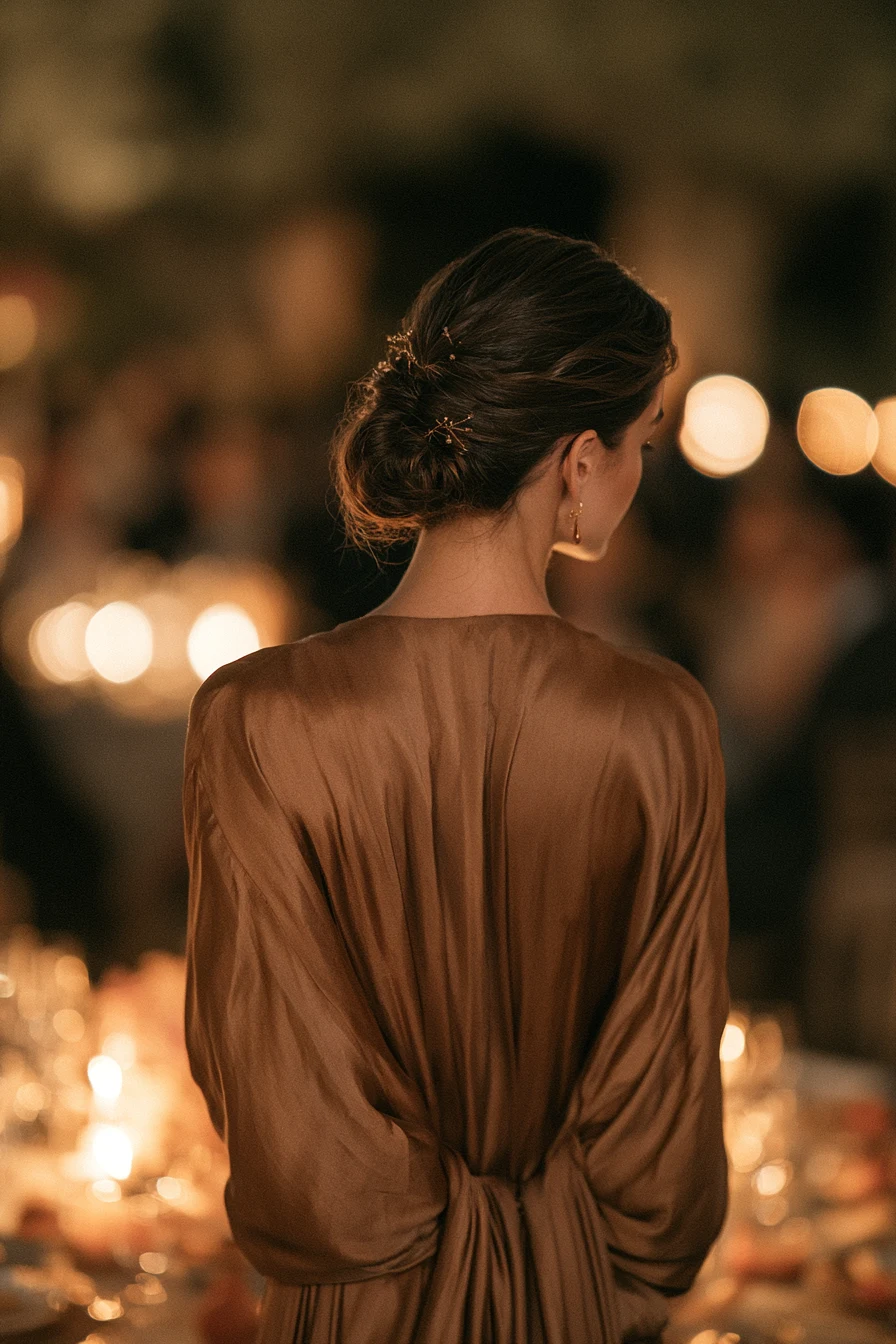 2 sophisticated smooth low bun 1