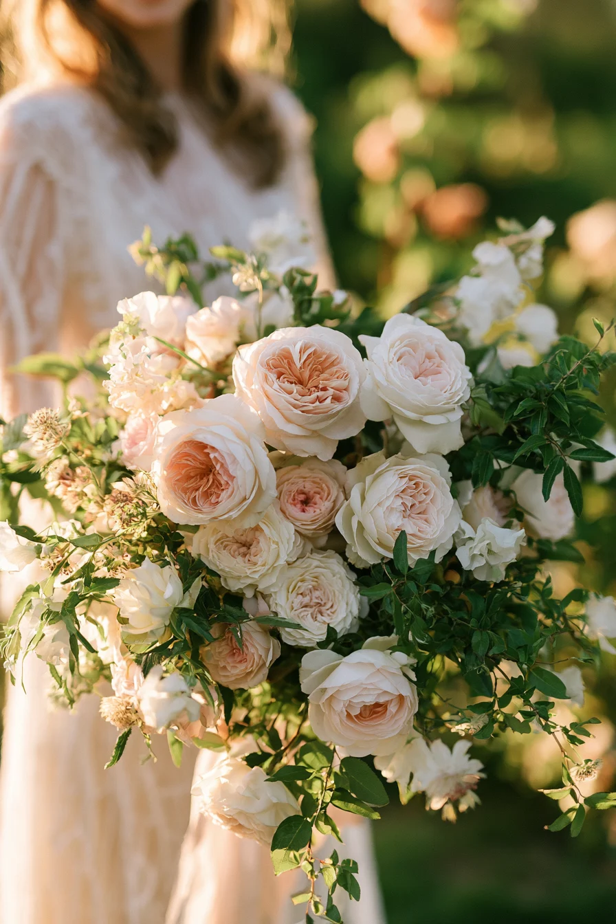 27 Vibrant Fall Wedding Flowers 20 romantic garden wedding flowers 1