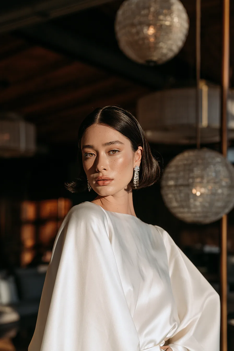 21 sleek modern bob glamour 1