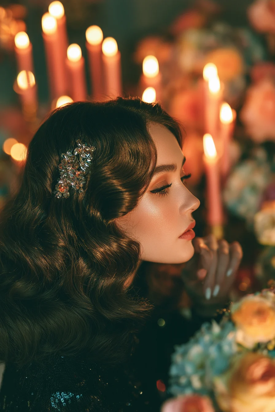 21 sophisticated birthday hair glam 1