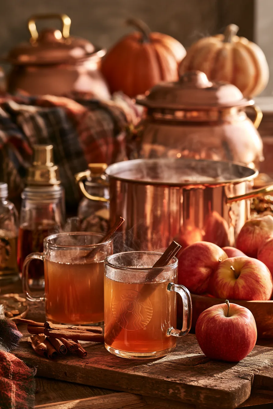 21 warm apple cider station 1
