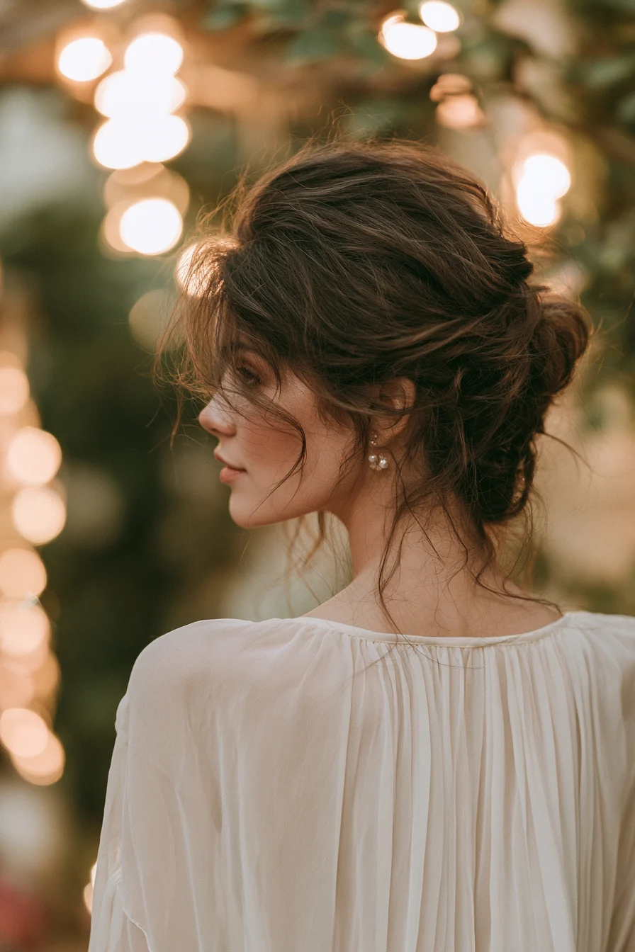 22 romantic wispy updo style 1