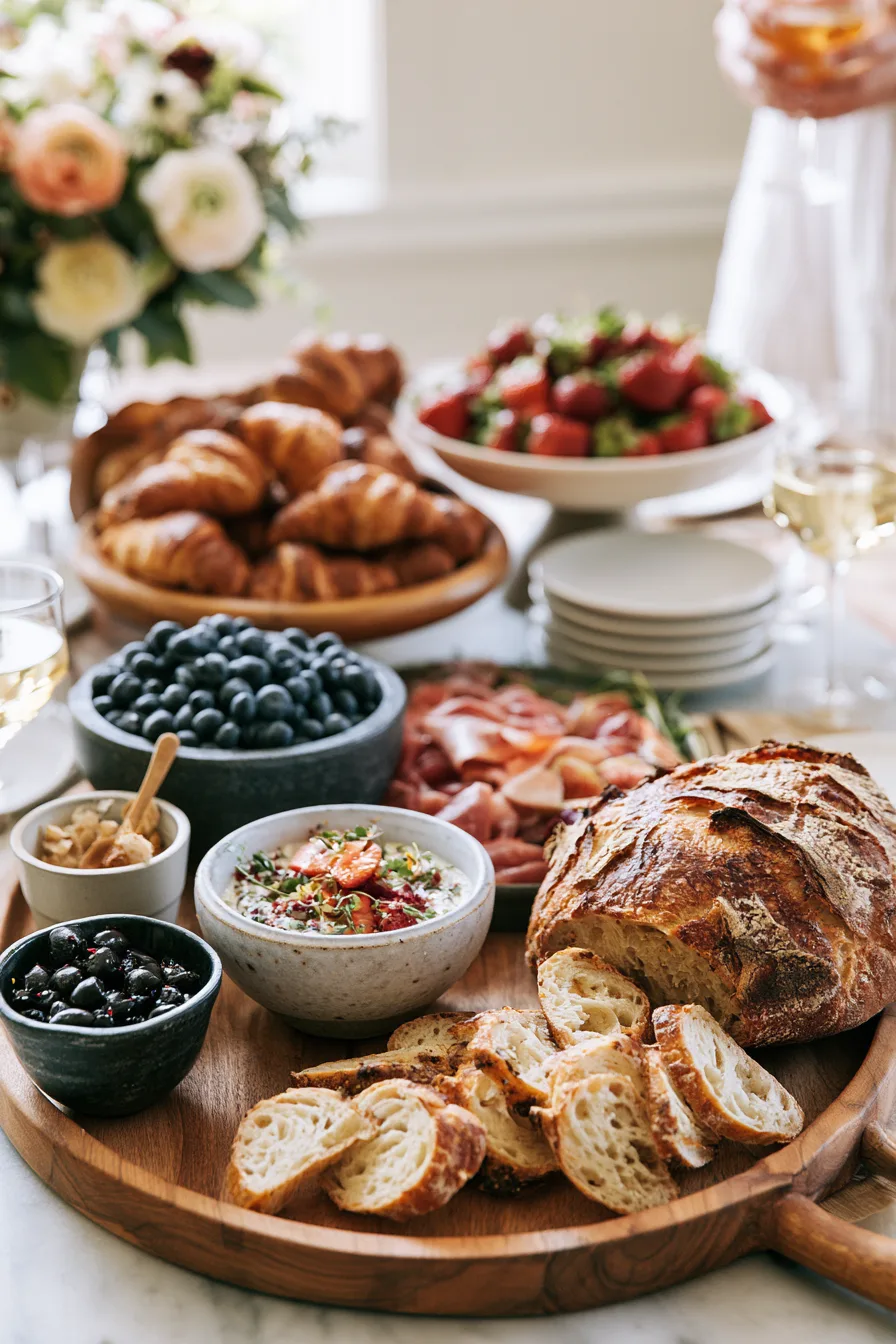 27 Modern Morning Wedding Ideas 23 beautiful wedding brunch display 1