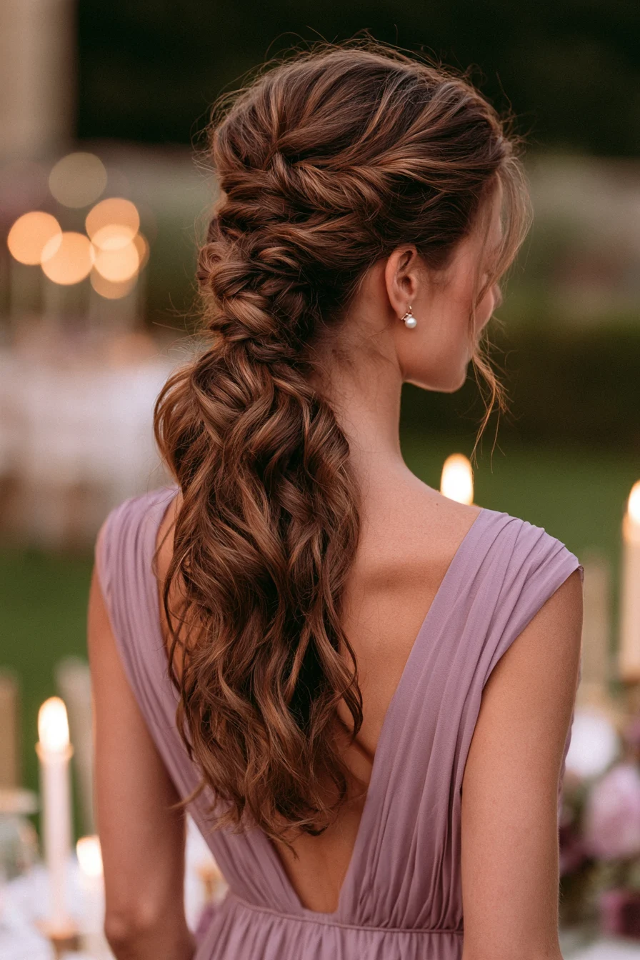 23 elegant wrapped ponytail style