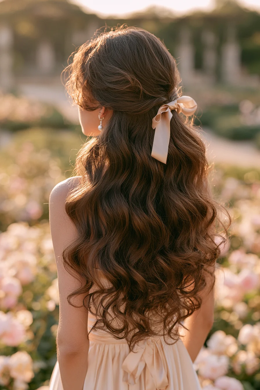 24 dreamy satin ribbon waves