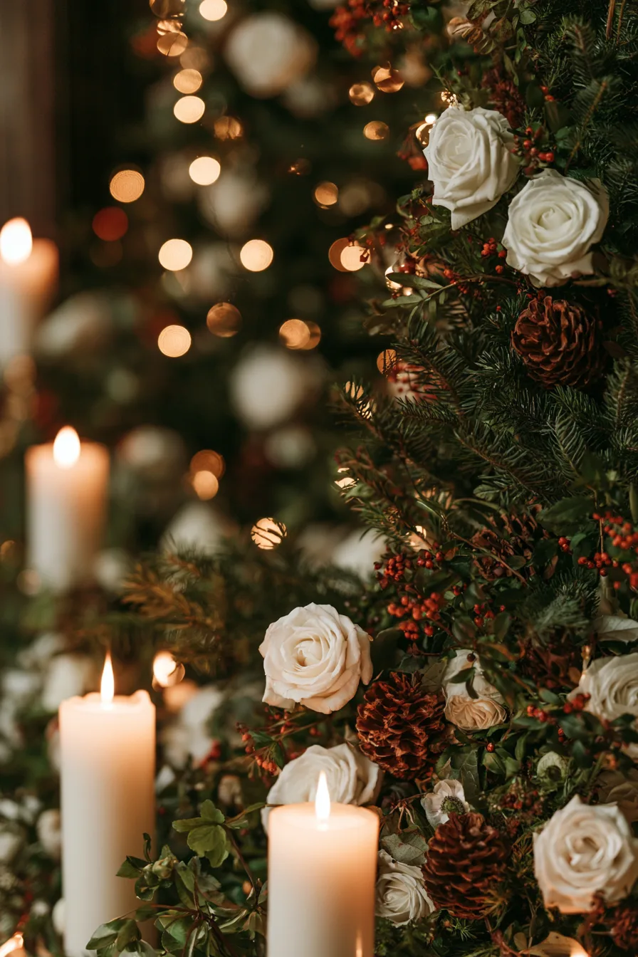 27 Cozy Winter Wedding Ideas For Dream Weddings 24 joyful winter wedding florals 1