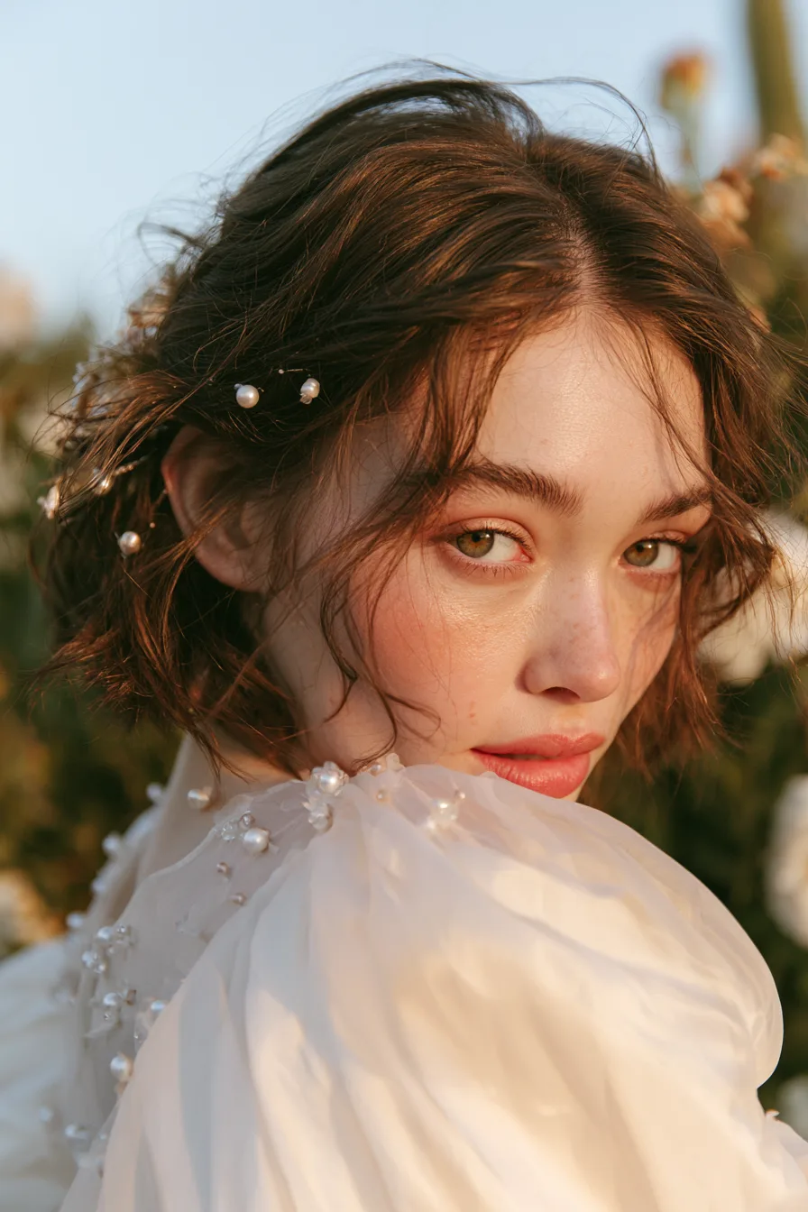 25 carefree tousled bridal waves 1