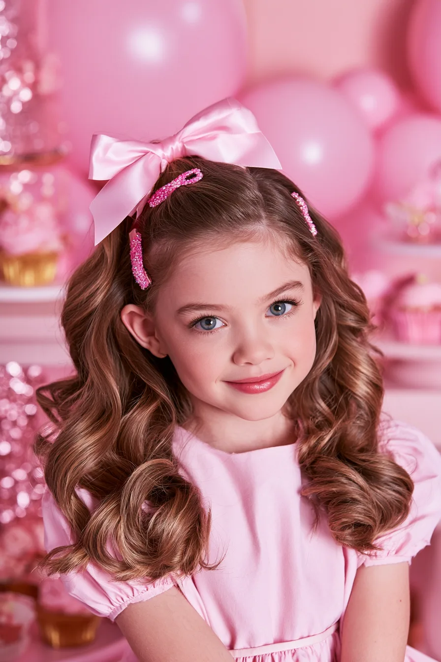27 Magical Birthday Hairstyles for Kids 25 glamorous doll inspired styles