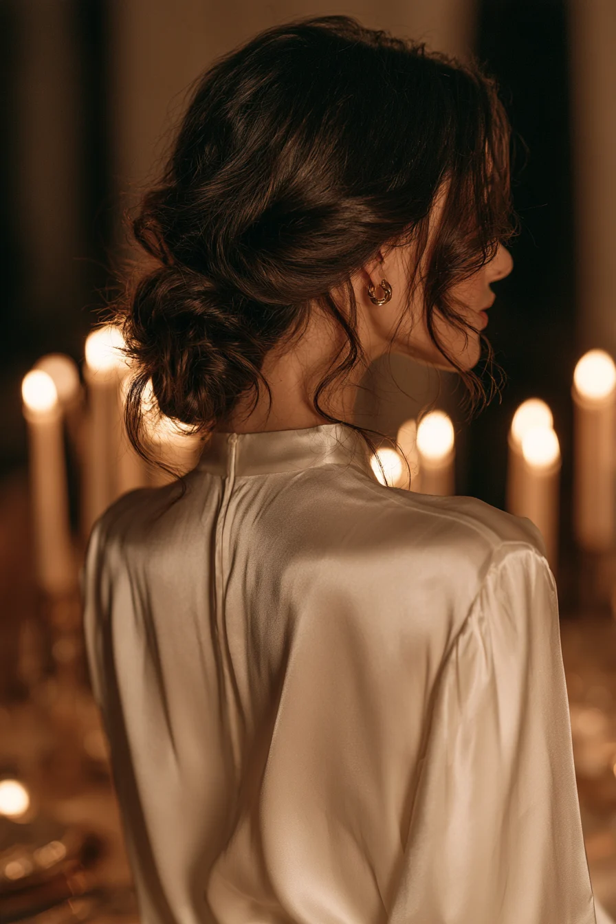 27 Cozy Hairstyles For Comfy Chic Style 25 modern relaxed french twist 1