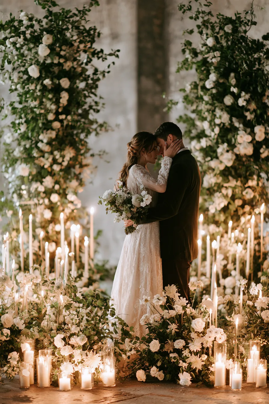 27 Cozy Winter Wedding Ideas For Dream Weddings 26 sophisticated winter color scheme 1