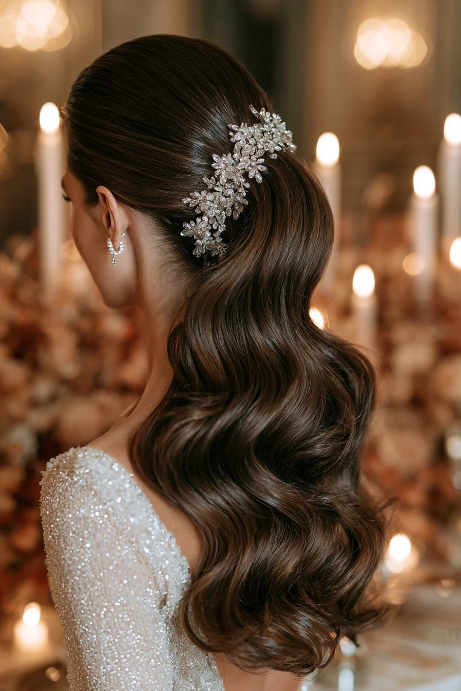 26 sparkling crystal bridal waves 1