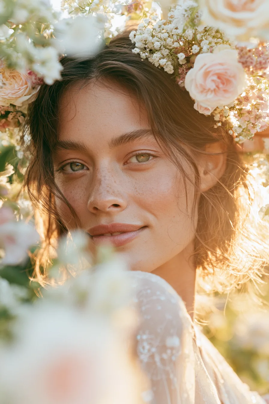 27 enchanting fresh flower hair 1