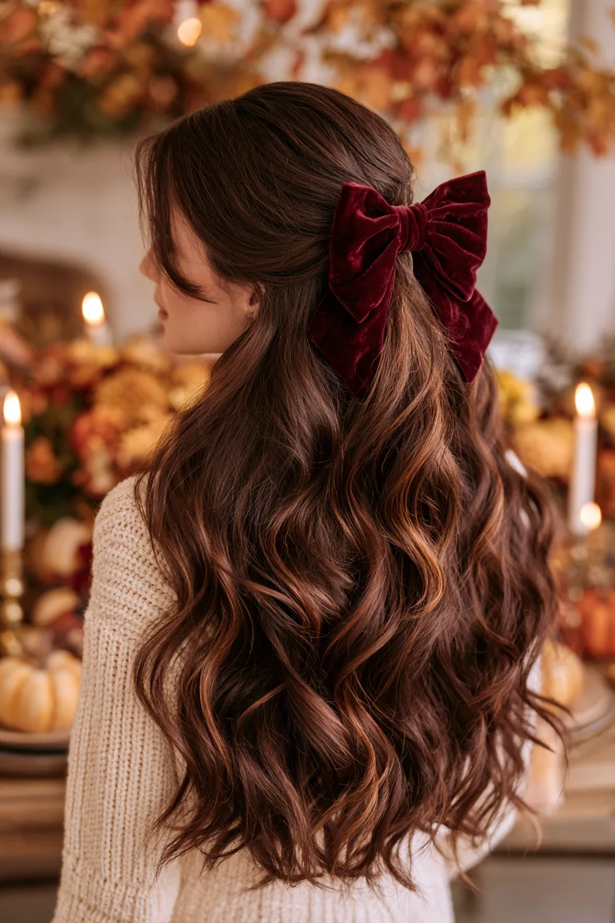 27 playful holiday bow look 1