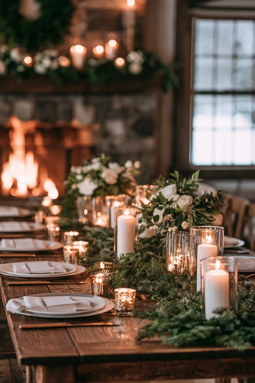 27 Cozy Winter Wedding Ideas For Dream Weddings 3 magnolia inspired winter serenity 1