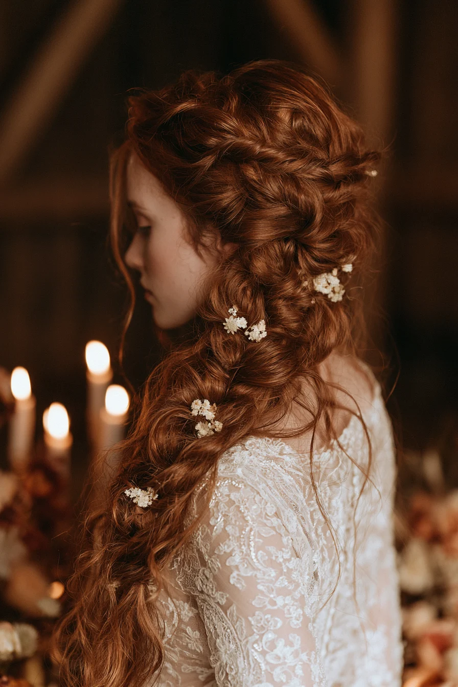 3 romantic braided bridal beauty 1