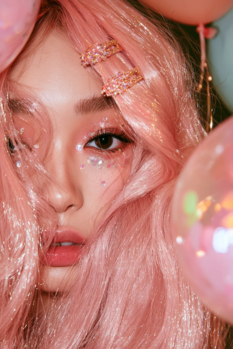 6 barbie pink birthday waves 1