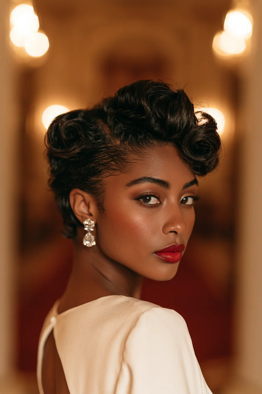 6 vintage hollywood curl beauty 1