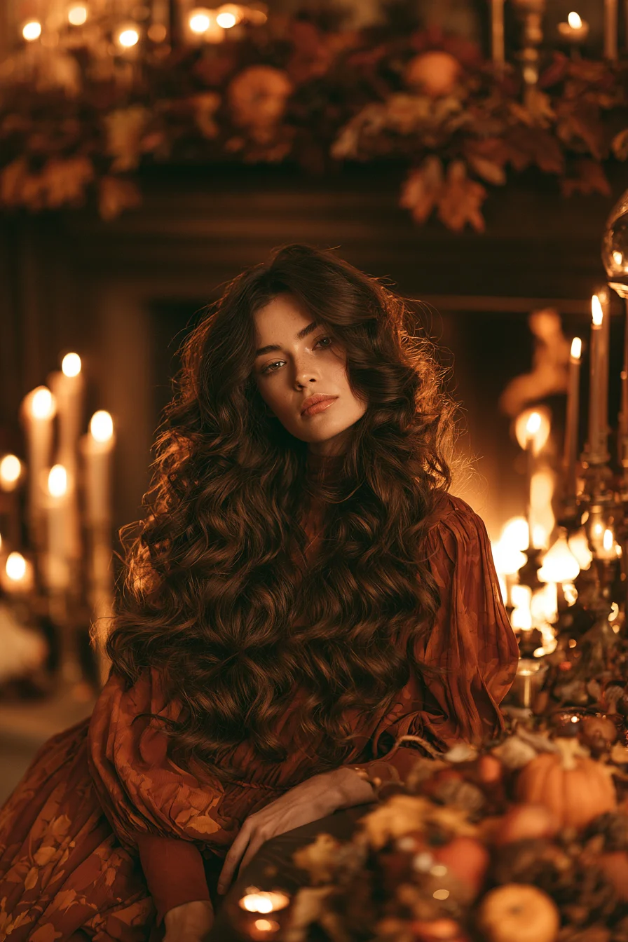 27 Chic Thanksgiving Hairstyles For Women 8 hot tools soft glam curls 1
