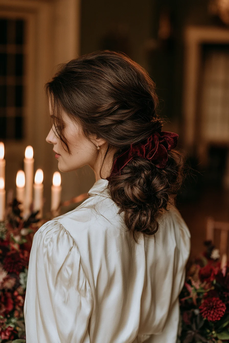 8 velvet ribbon bridal glamour 1