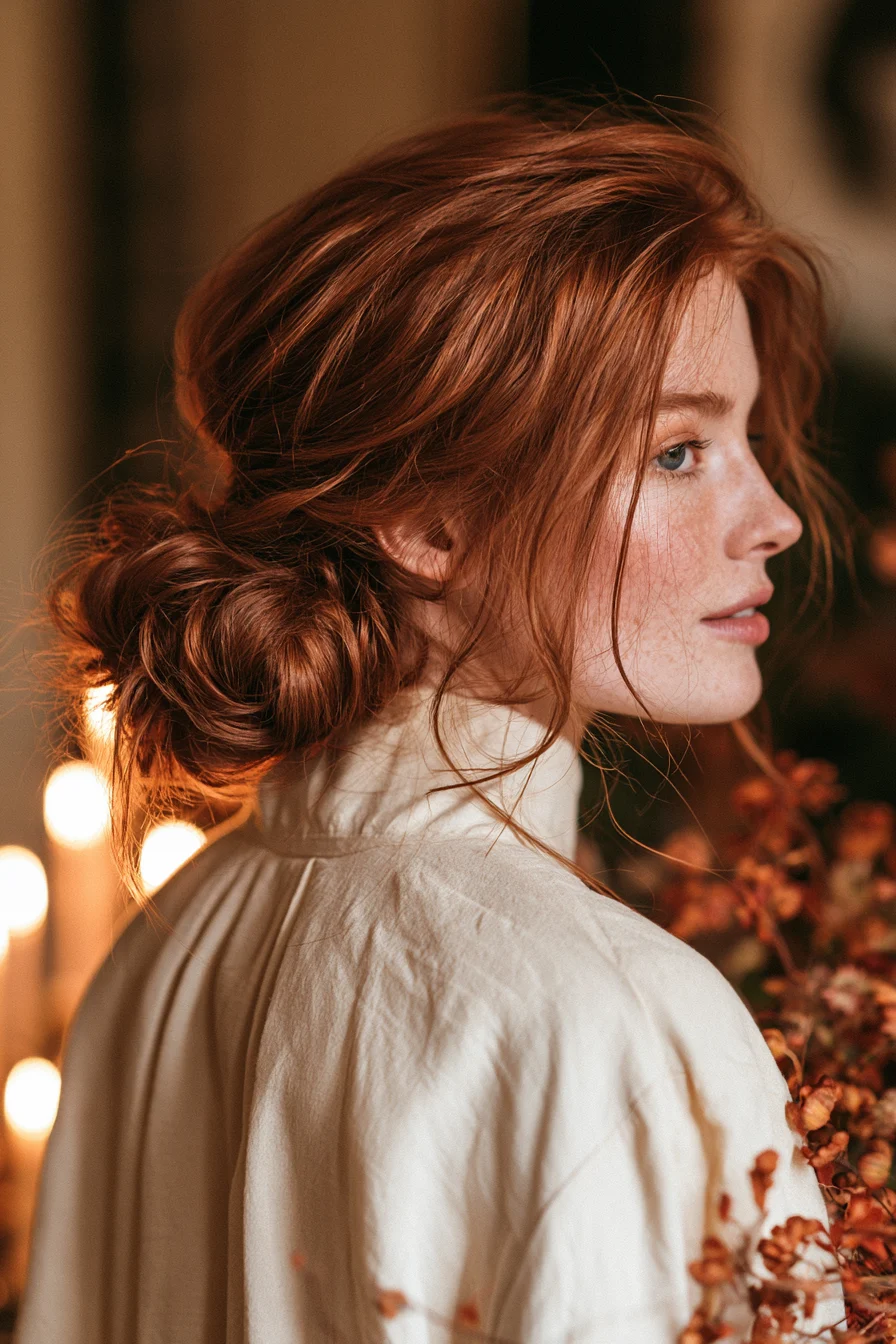 9 twisted romantic wedding bun 1