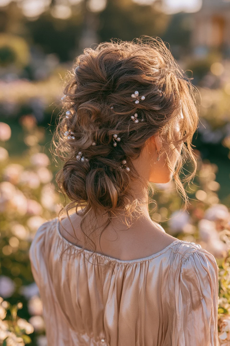 27 Sophisticated Wedding Guest Hairstyles for Any Dress 1 elegant curl ideas for wedding guests 1