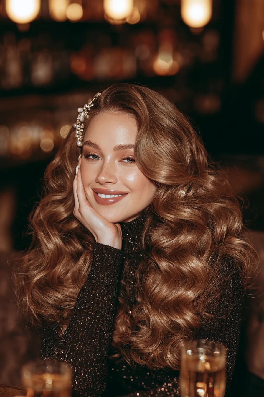 27 Birthday Hairstyles That Will Make You Feel Extra Special on Your Big Day 1 luxurious birthday celebration hairstyle 1