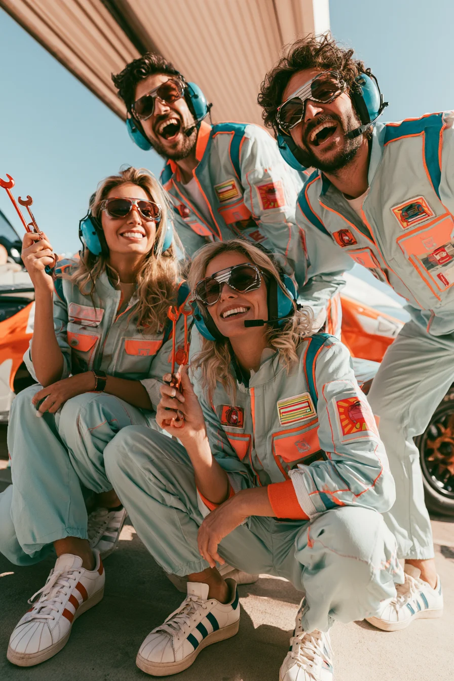 27 Amazing Race Car Driver Costumes 10 creative pit crew inspired outfit for party fun 1