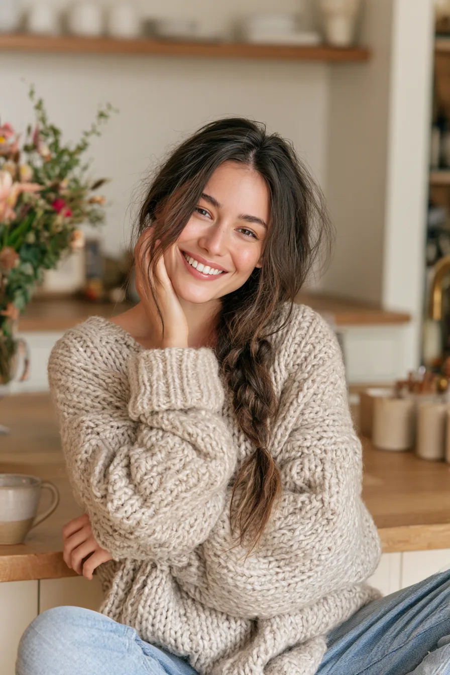 10 relaxed french braid for busy days 1