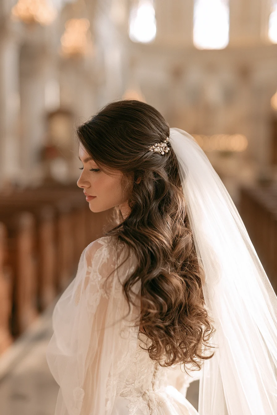 12 timeless classic wedding hair 1